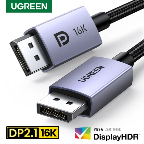 UGREEN DisplayPort кабель DP2.1 16K