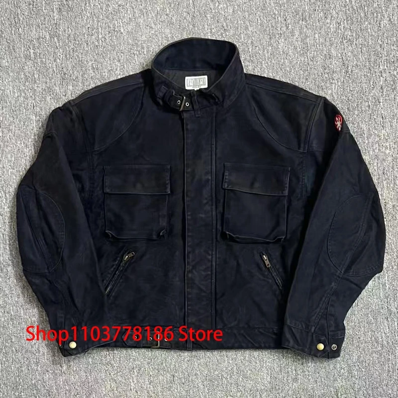 Куртка CAVEMPT в японском стиле утолщенное ветрозащитное уличное свободное пальто