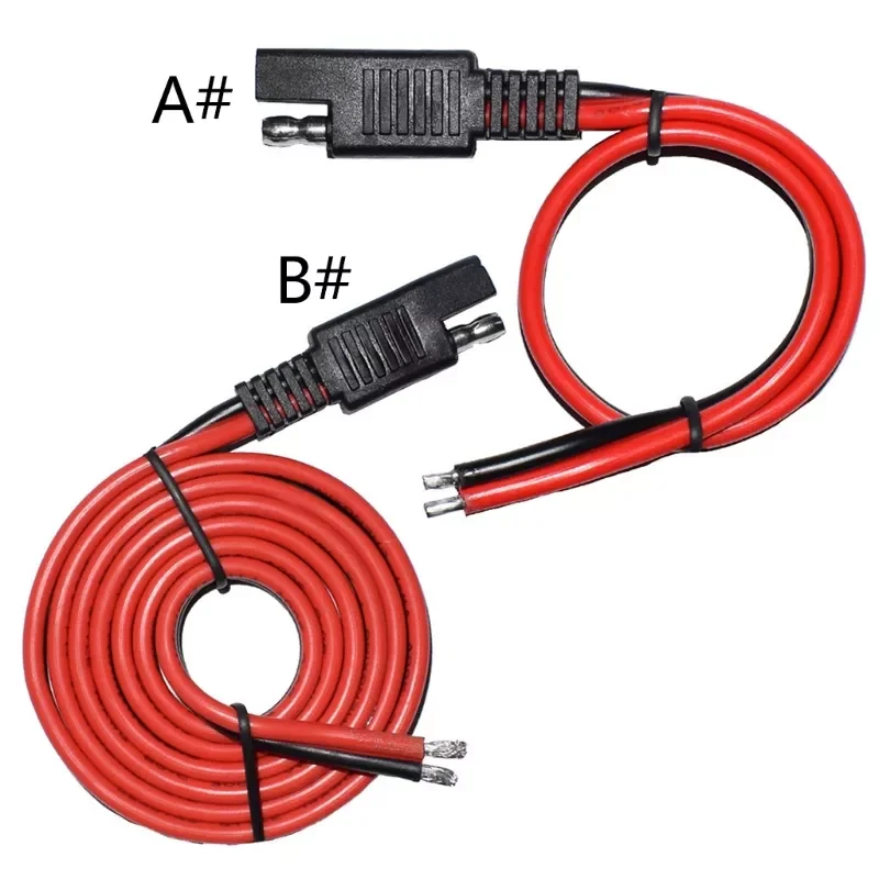 

SAE Battery Charger Cable 14AWG-Cigarette Lighter Plug SAE Quick Release Adapter Extension Charging Cable Wiring Harness