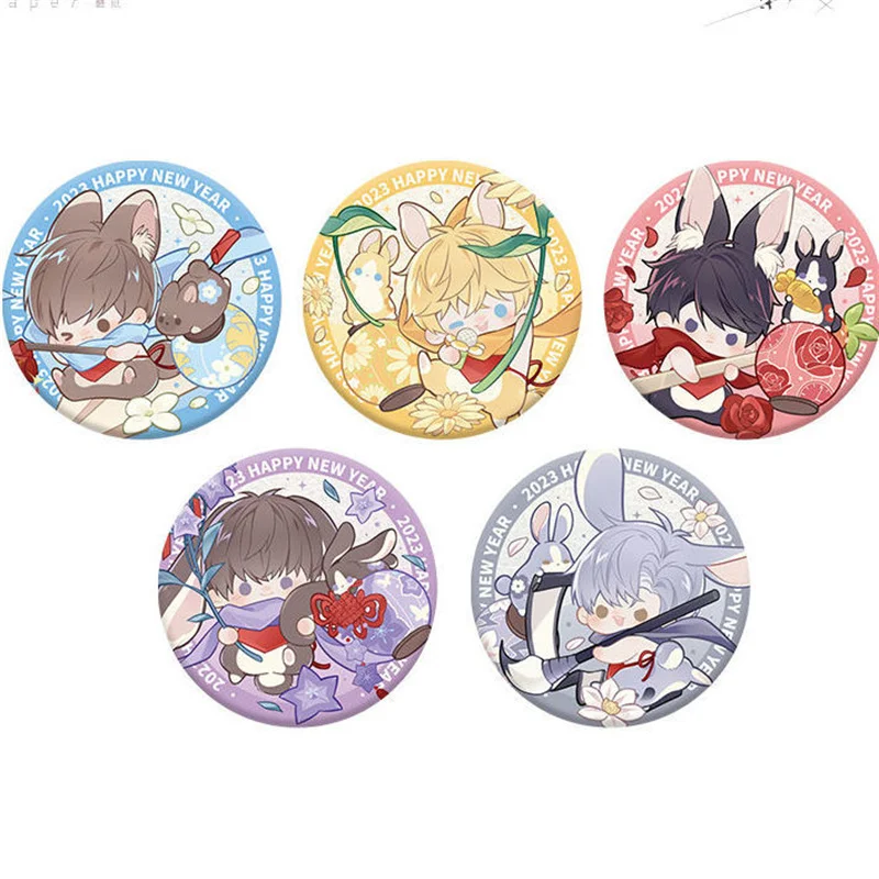 Аниме Love and Producer Li zeyan Lingxiao Zhou qiluo Значок Косплей Опора Булавка Брошь Сияющая