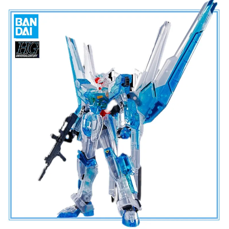 

Bandai Original Gundam Model Kit Anime Figure HG 1/144 GUNDAM HELIOS CLEAR COLOR Action Figures Collectible Toys Gifts for Kids