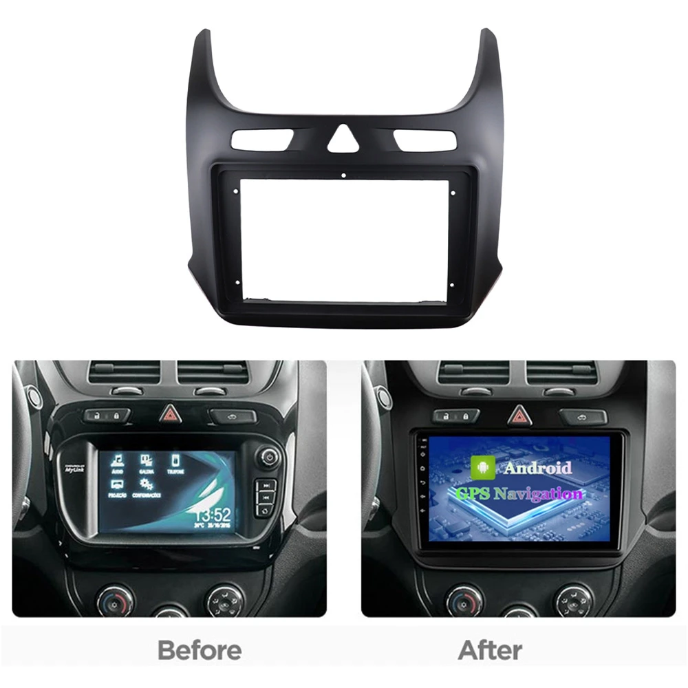 2Din Автомобильная радиоустановка Fascia Для Chevrolet Cobalt 2016 + DVD стерео рамка пластина