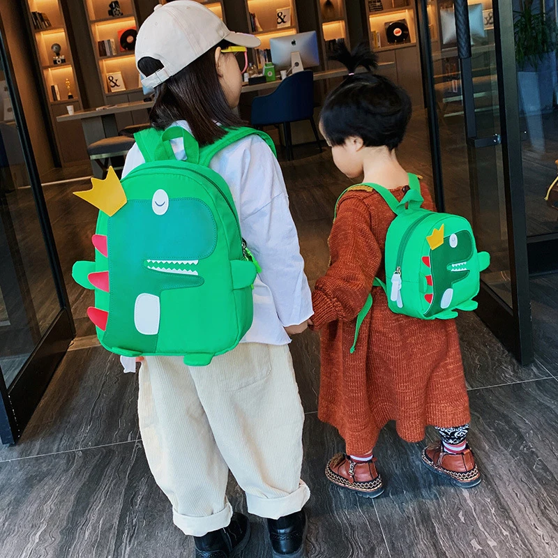 Cute Children Bags Cartoon Dinosaur Backpack Kindergarten Boys Girls Small Schoolbags Mini Backpack School Bag