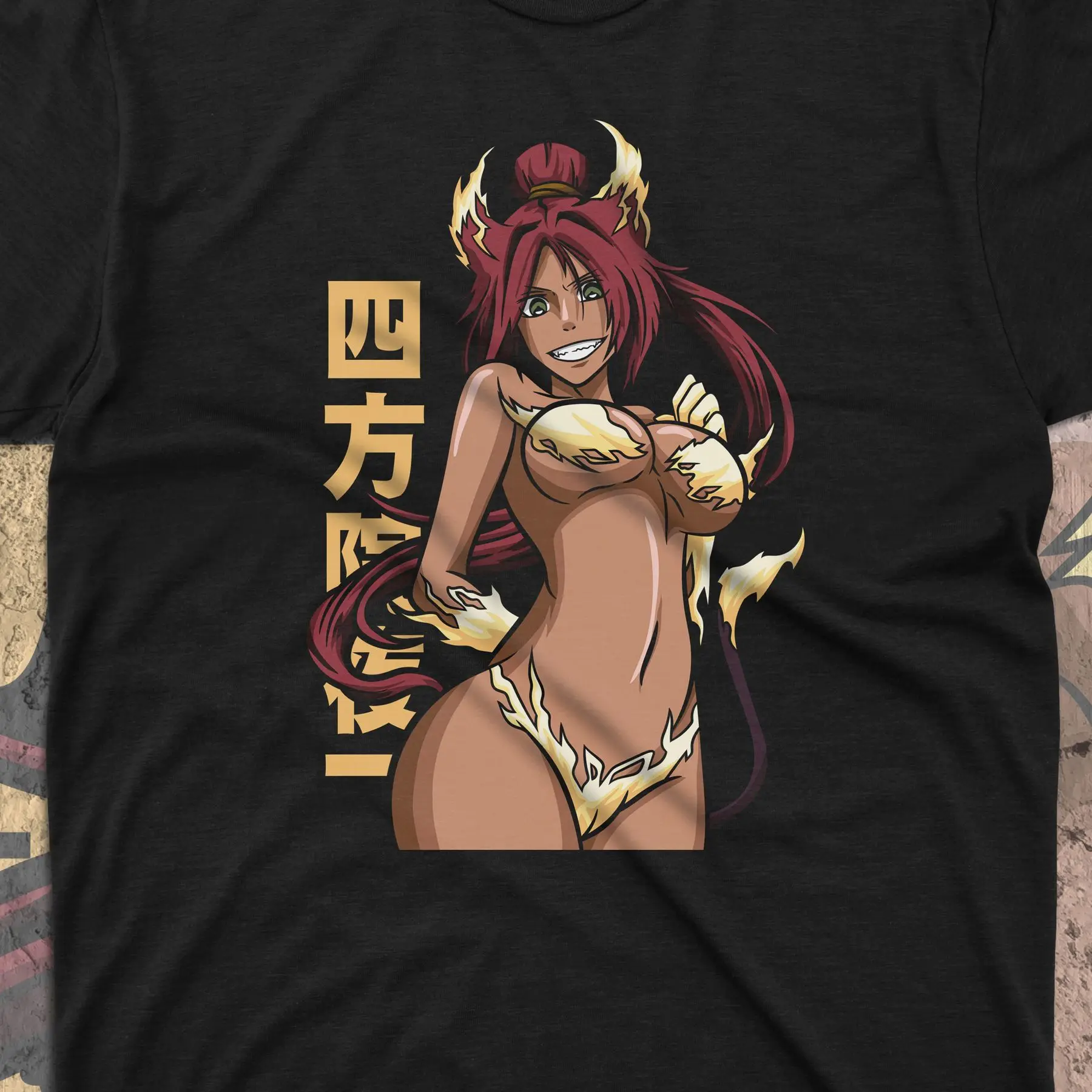 Футболка с принтом Yoruichi