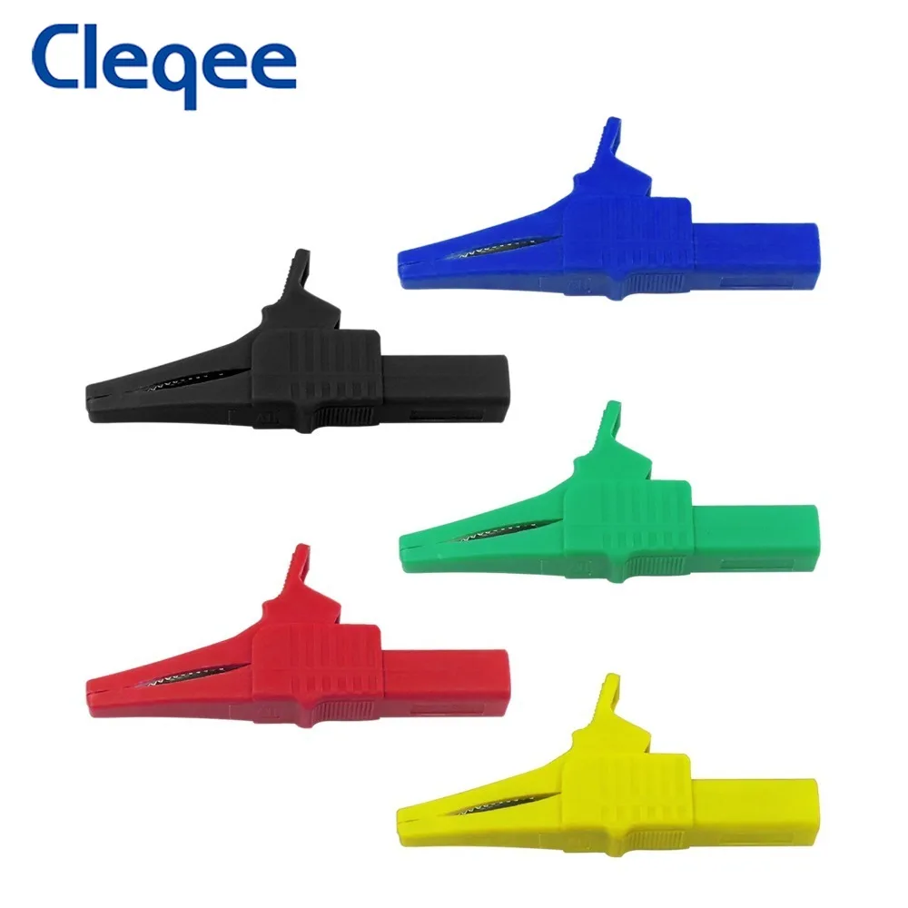 

Клипсы Cleqee P2003 с крокодиловым тиснением, 5 шт., 5 цветов, 32 А, 1000 в
