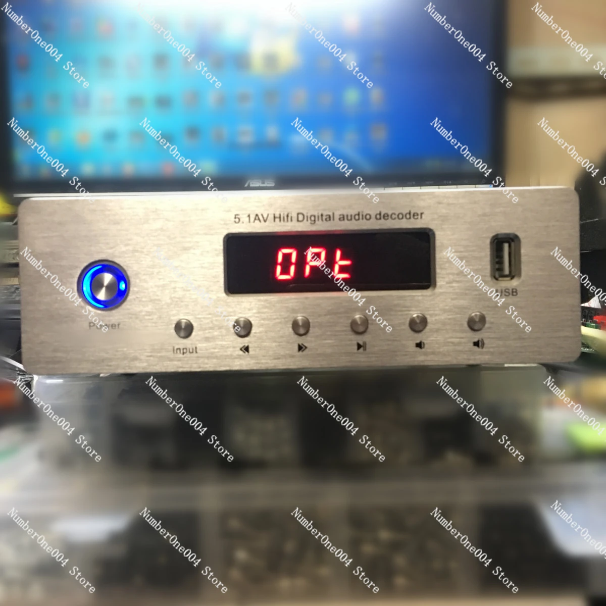 Фото Цифровой усилитель мощности 5.1 с декодированием DTS AC3 и Dolby, для воспроизведения без потерь, с поддержкой специальных оптоволоконных коаксиальных кабелей №3