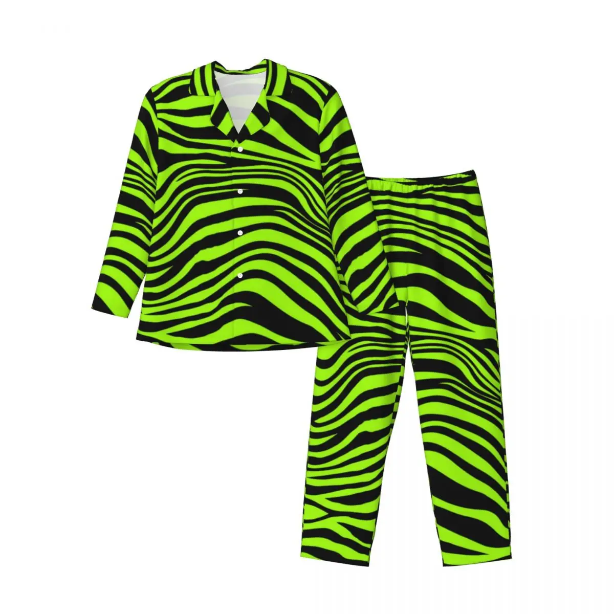 Пижамные комплекты Green Tiger Lines осенняя одежда с животным принтом милая мягкая для