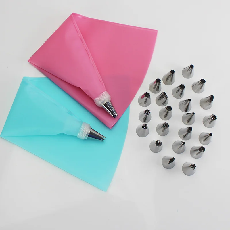 

26 шт./набор, силиконовые насадки для кондитерского мешка