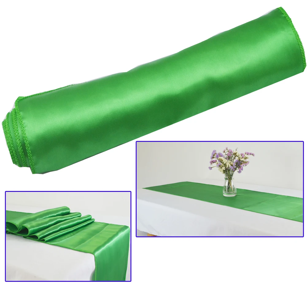 Decorations For Christmas Party  New Year Gold/royal Blue Modern Table Runner Cloth