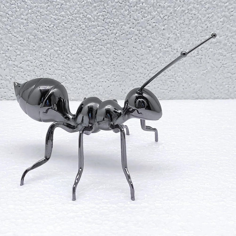 

Metal Ant Figurines Desk Decor Animal Statue Table Study Room Decoration Desktop Home