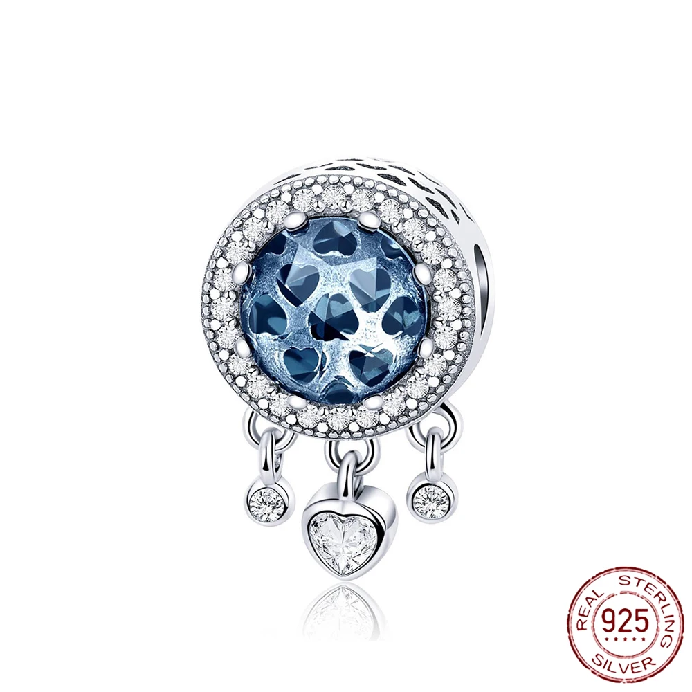 Новые Подвески из серебра 925 пробы парфюмерные товары кошелек бусины для женщин