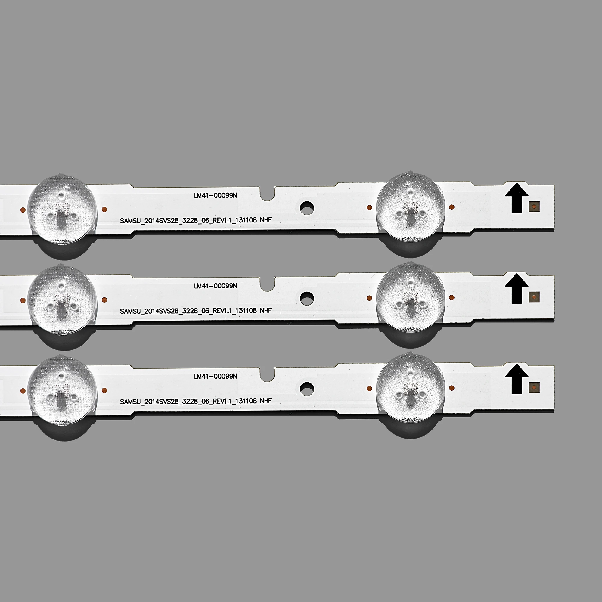 Nova 3 pçs/set 6LED 560 milímetros tira CONDUZIDA  Samsung UE28J4100AW UE28H4000 UE28J4100 D4GE-280DC0-R2 BN96-34140A LT28E310EX