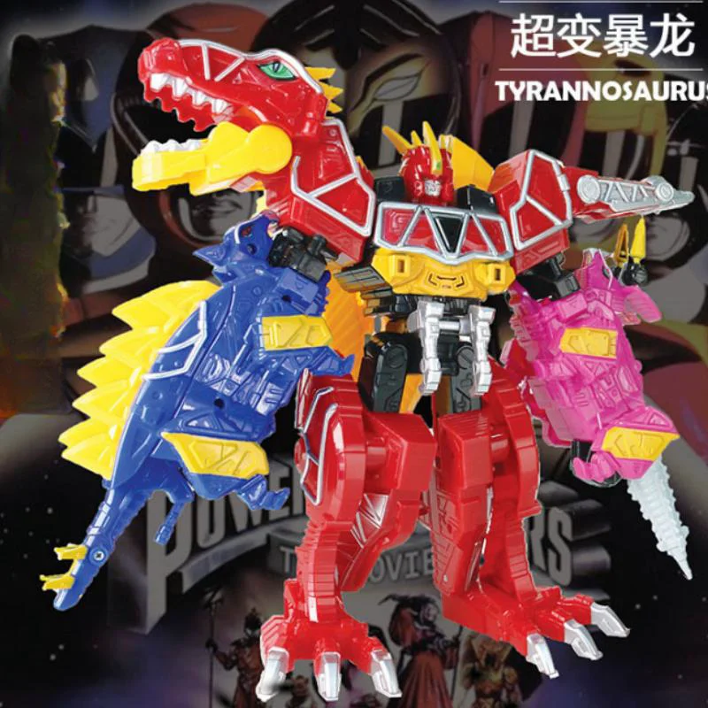 

Genuine Transformers Action Figure Strong Dragon Dx Strong Dragon God Three-In-One Sound Light Boxed Deformation Toys Gifts