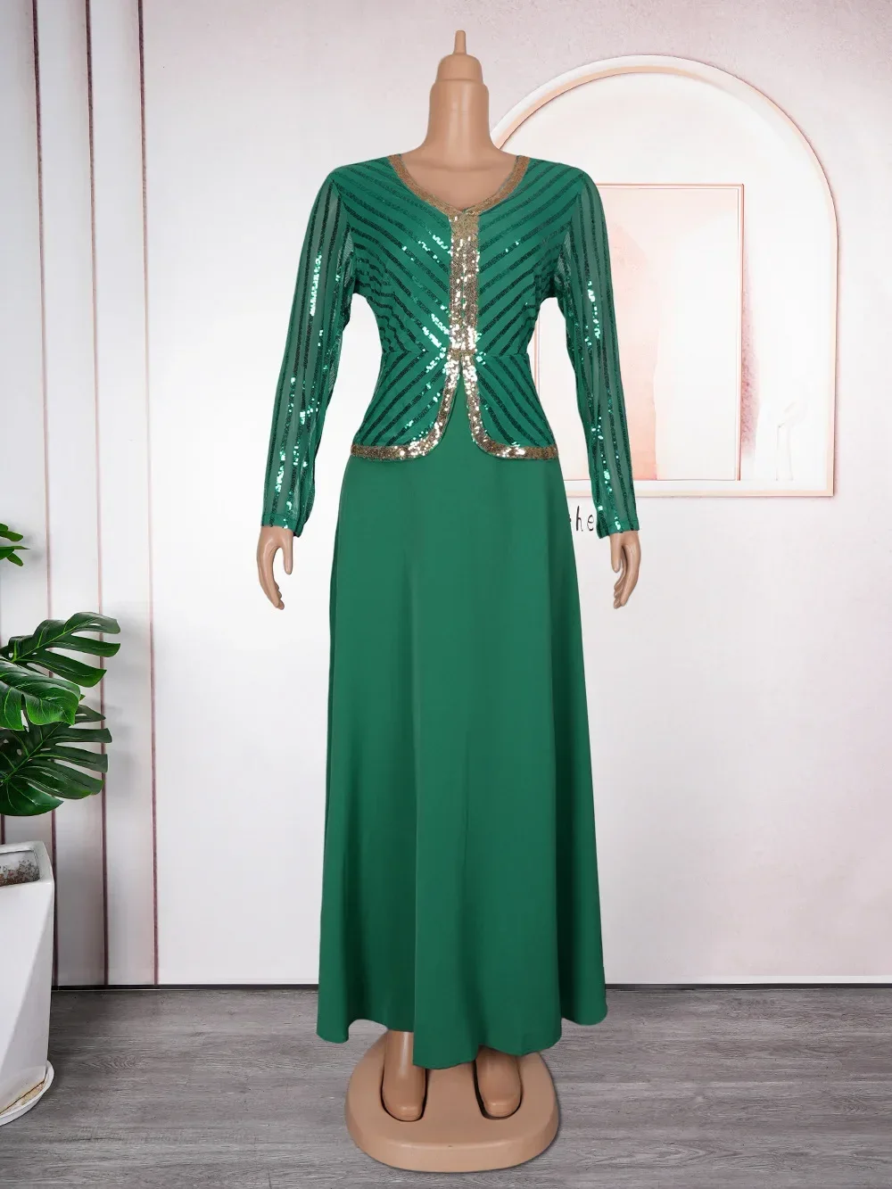 Африканские вечерние платья больших размеров для женщин Dashiki Ankara с блестками