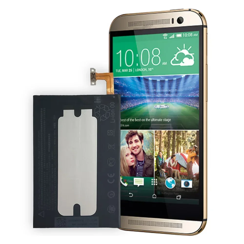 2600 мАч BOP6B100 аккумулятор для HTC One 2 M8 E8 M8x 831C M8SW сменный литиевый телефона