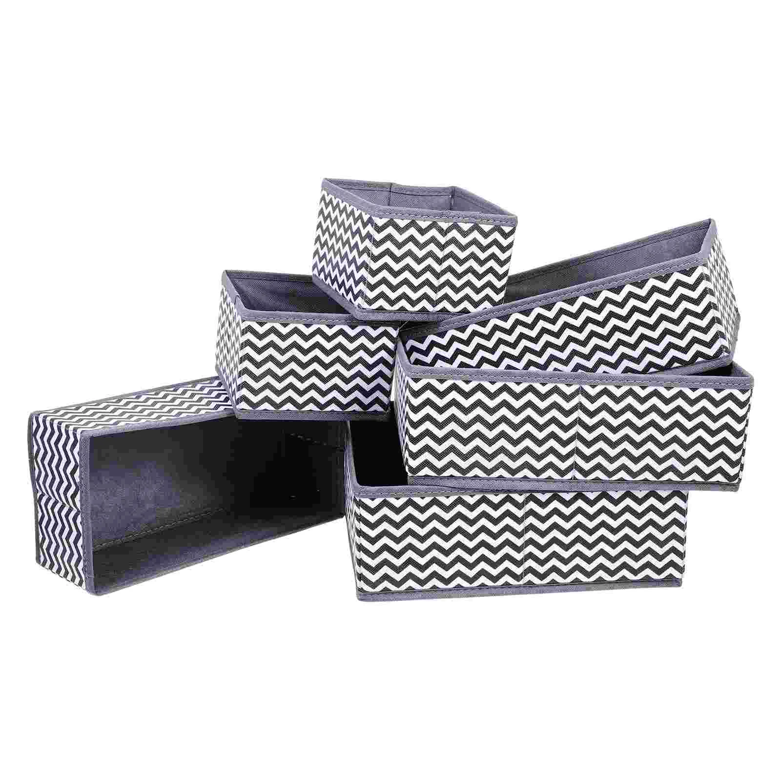 

6 Pcs Underwear Organizer Underwear Storage Boxes Underwear Sock Storage Case