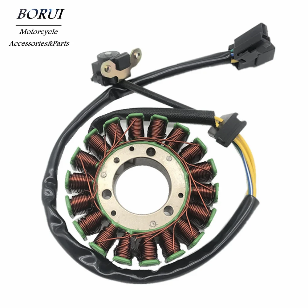 

Motorcycle Generator Stator Coil 18 Poles 5 Copper Wire Magneto For Suzuki GS125 GN125 HJ125 Motorcycle Accessorie