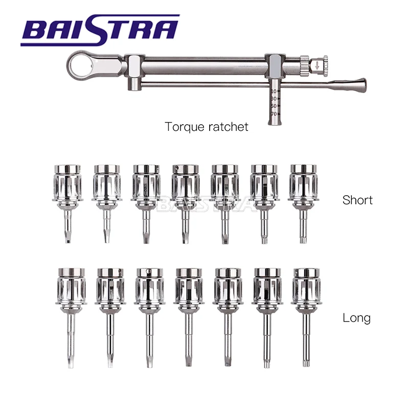 

Most Popular AZDENT Surgical Dental Implant Torque Wrench Drives Drill Kit