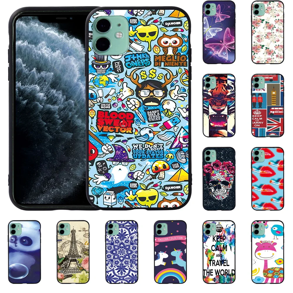 

Fashion Soft Silicone Cover for Apple Iphone 6/6S/6plus/6S Plus/7/8/7 Plus/8 Plus/SE/XR/11/11 PRO/11 Pro Phone Protector Case