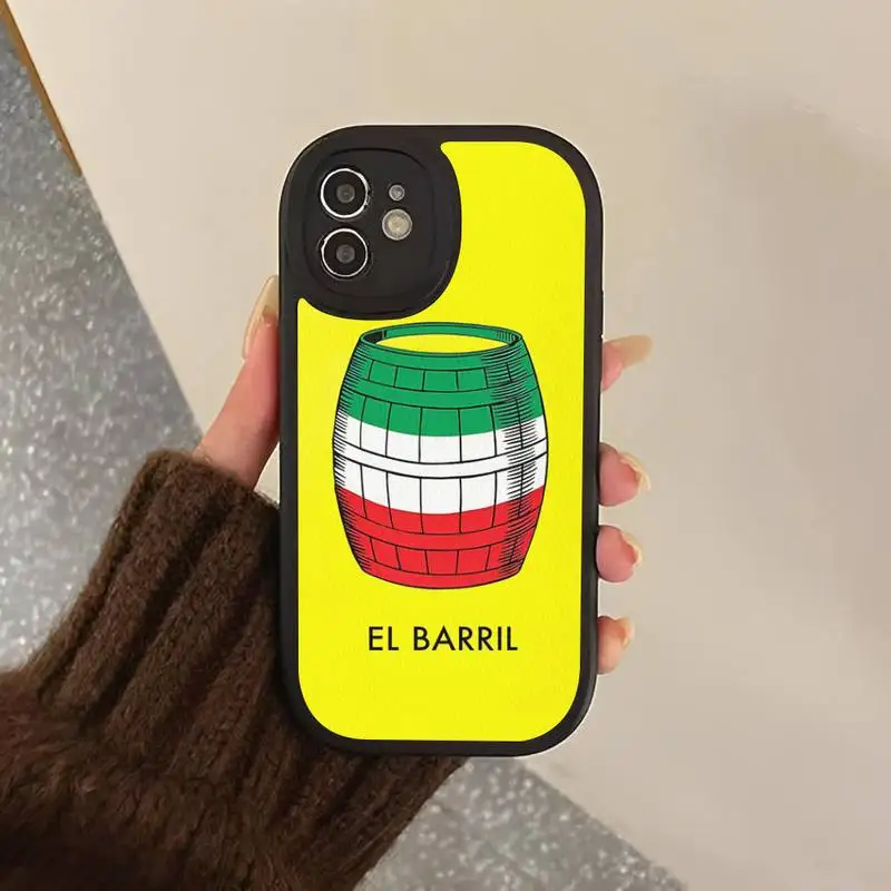 Funny Mexican Bingo Lottery Phone Case Hard Leather for iPhone 13 12 Mini 11 14 Pro Max Xs X Xr 7 8 Plus 6 6s Se silicone Cover