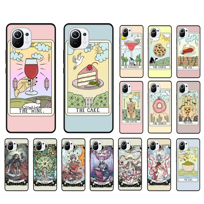 

Egypt mysterious Tarot Divination Phone Case for Xiaomi 12 Mi 10T 11T 11 Pro 10 10T 11 lite 10pro 11Ultra Poco X3 Pro Poco F3 M3