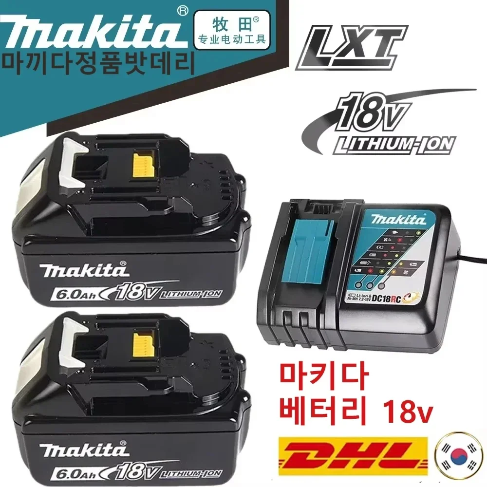 Литий-ионный аккумулятор Makita 6 0 Ач 18 В BL1860 BL1830 BL1850 BL1860B