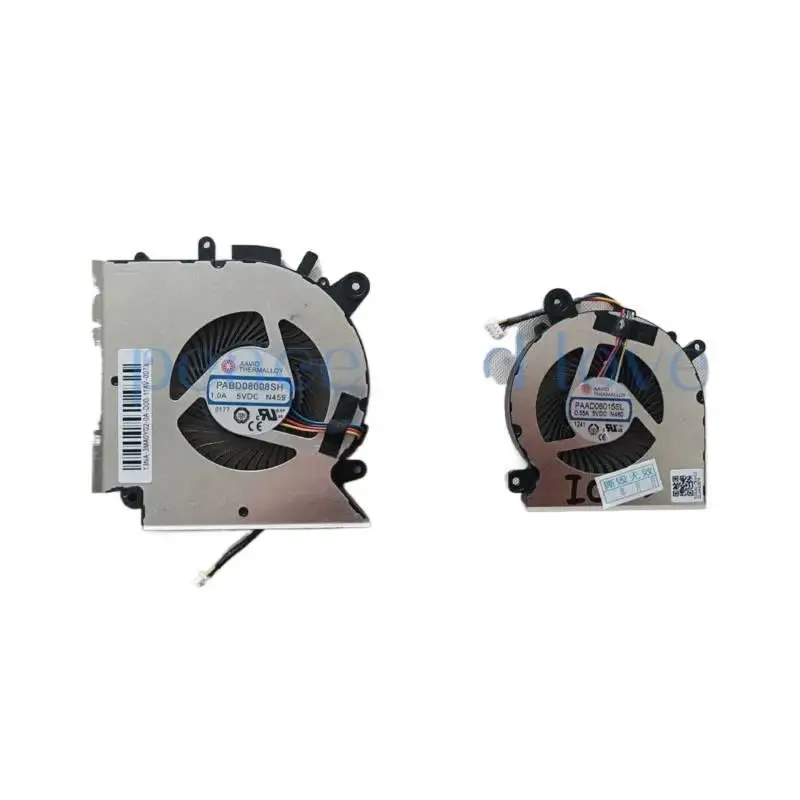 Фото PABD08008SH N459 PAAD06015SL N460 Новый кулер для MSI GF66 GL66 MS-1581 Katana GF76 Вентилятор охлаждения процессора и графического процессора №2