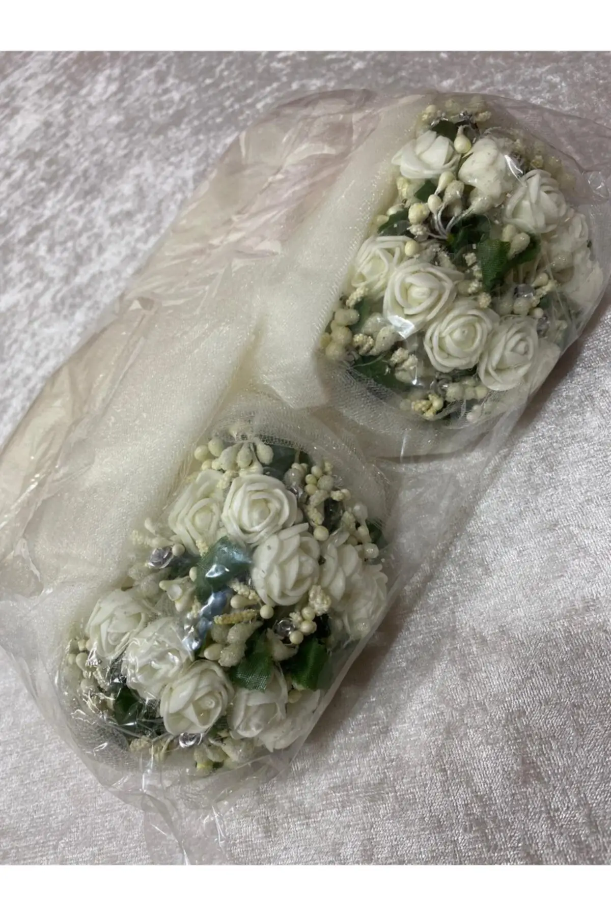 

Women's Cream Bridesmaid Crown 10 Pcs henna bride veil welon