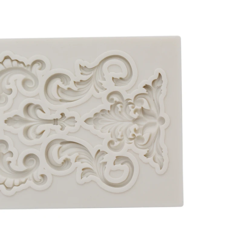 1 шт. силиконовая форма для помадки в форме узора печенья кондитерских изделий