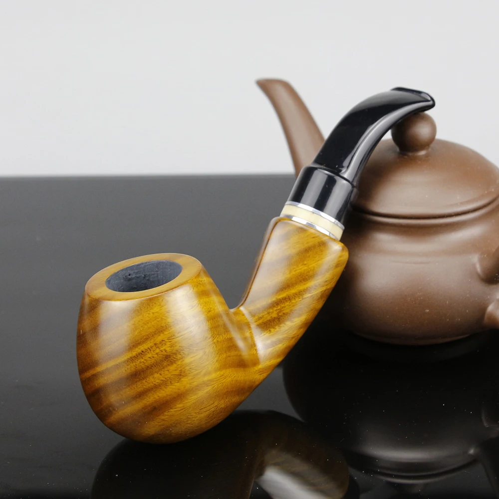 

Высококачественная табачная трубка 9 мм фильтр зеленые сандалии деревянная трубка ручная работа курительная трубка Глянцевая дымовая Трубка Набор инструментов бесплатно