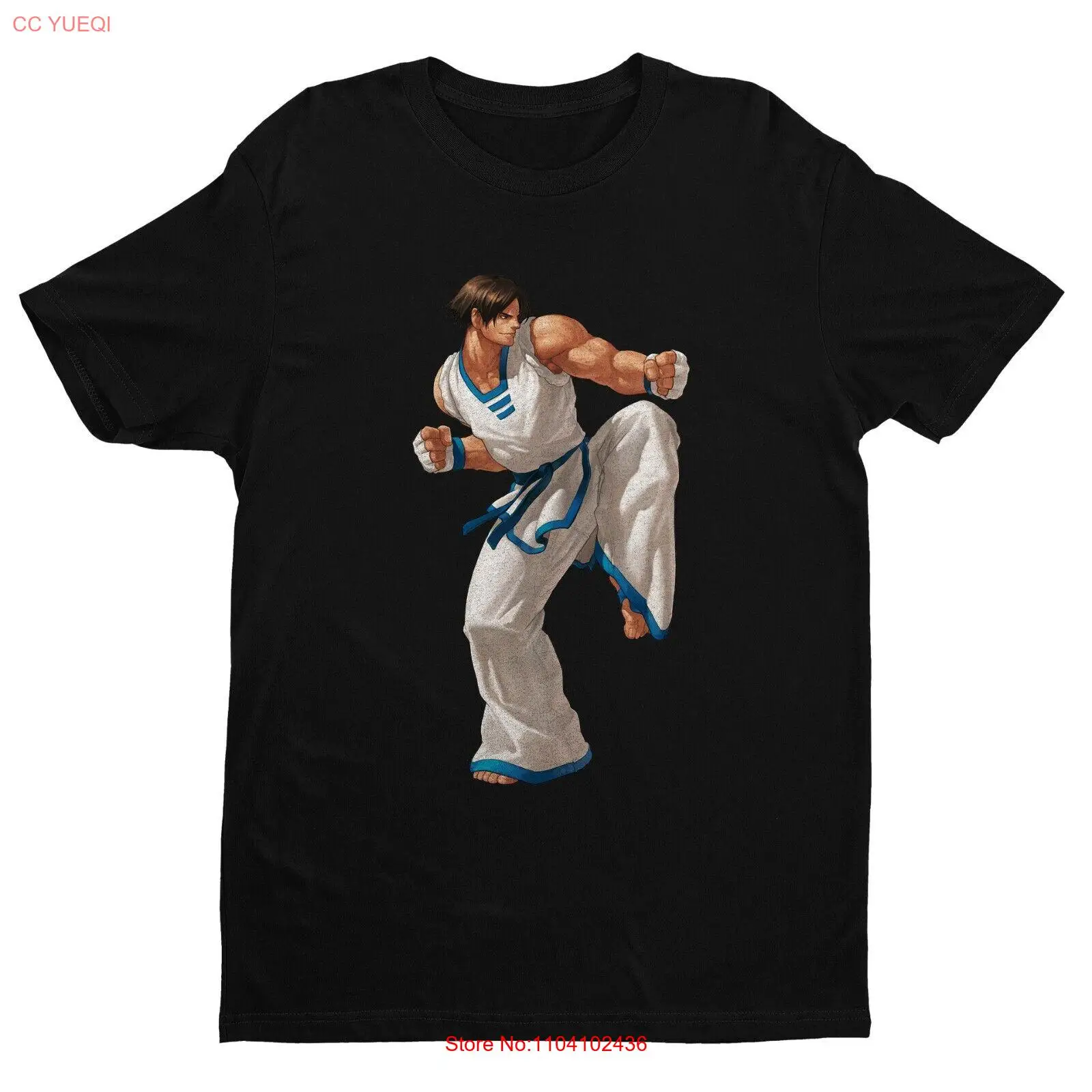 Kim KOF12 XII Футболка унисекс премиум-класса KOFXII | Классические подарки аркадной игры