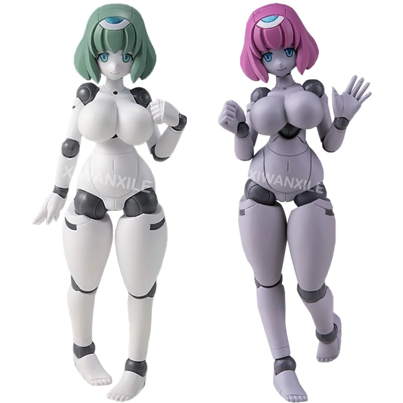 

13cm Polynian FLL Janna Anime Girl Figure Robot Neoanthropinae Polynian Action Figure Adult Collectible Model Doll Toys