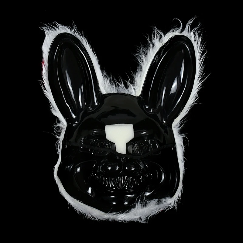 Маска для косплея кровавого кролика украшения Хэллоуина страшная ужасная маска