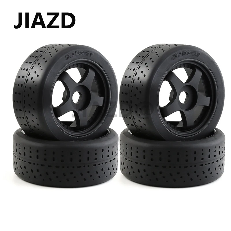 Шина с 5 спицами 1/7 х42 мм, 4 шт., 17 мм, шестигранное колесо для Arrma, детали для автомобилей с дистанционным управлением