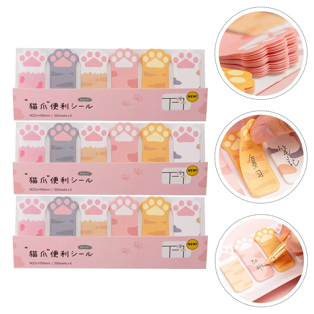 

3 шт., детский блокнот для заметок, с рисунком