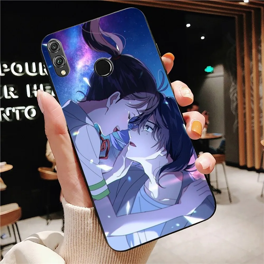 Чехол для телефона BiliBili S-Suzume No T-Tojimari Huawei Honor 10 Lite 9 20 7A 9X 30 50 60 70 Pro Plus мягкий