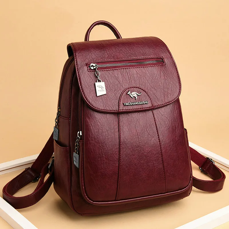 

New Ladies Handbag Retro Trend PU Leather Retro Messenger Bag Fashion Casual Men's Messenger Shoulder Bag