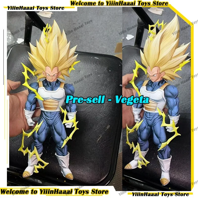 Фото Новая коллекционная фигурка Вегеты IV из аниме Dragon Ball: Супер Сайян 3, модель-игрушка, украшение для стола, статуэтка из ПВХ, предзаказ, подарки №1