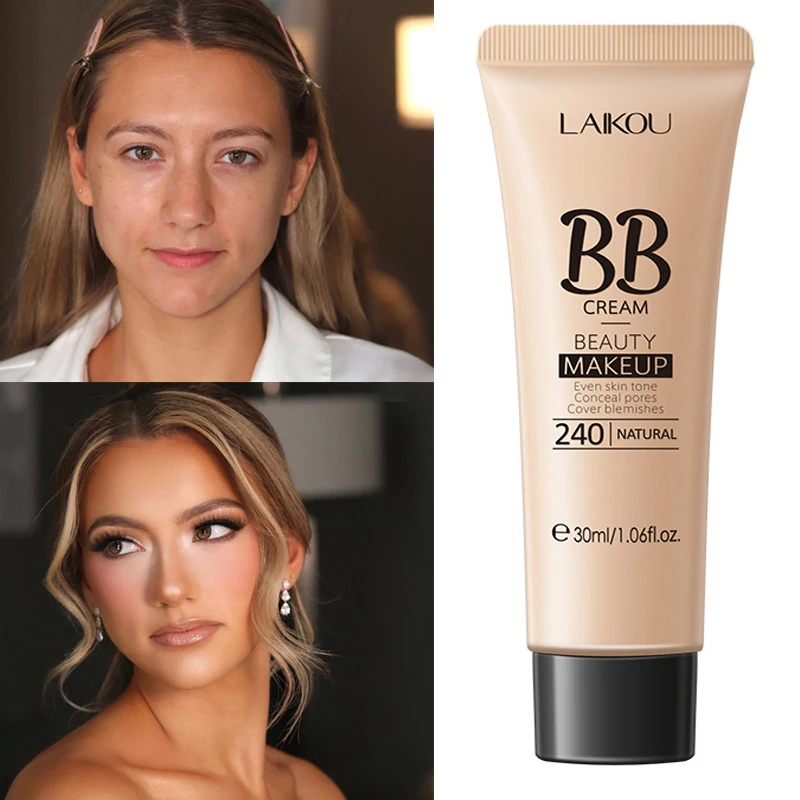 

6 Color BB Cream Liquid Foundation Cream Waterproof Oil-control Cover Acne Base Cream Makeup Moisturize Matte Concealer Cosmetic