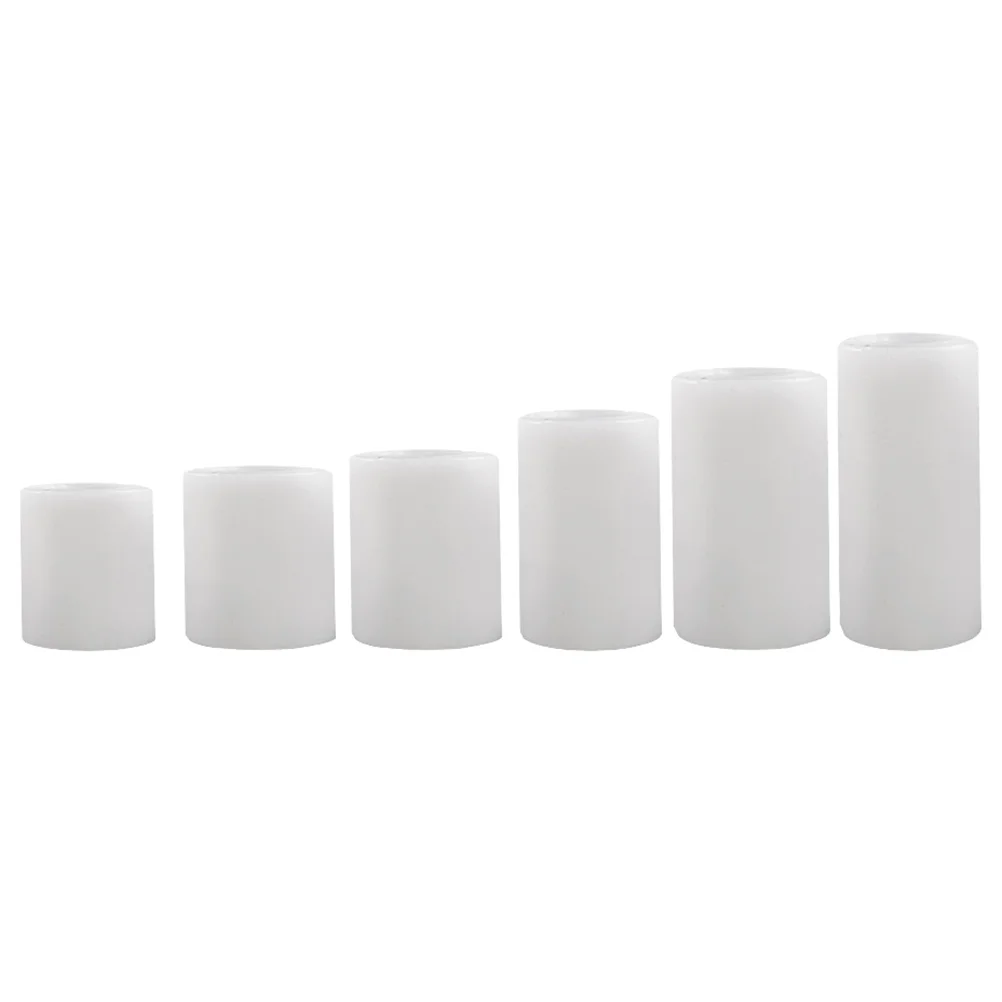 

6pcs Premium Creative Good Candle Molds Silicone Molds for Family Friend Children
