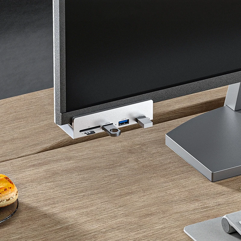 MZX Clip USB 3.0 HUB 3 0 алюминиевая док-станция адаптер-разветвитель типа A C