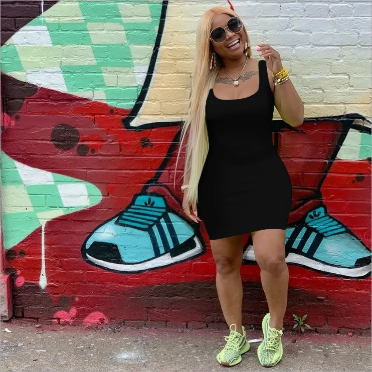 Летнее платье сексуальное повседневное облегающее для женщин мини-платье