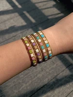 rttooas pulseras mujer miyuki charm bracelet for women handmade loom geometric friendship boho summer fashion jewelry armband