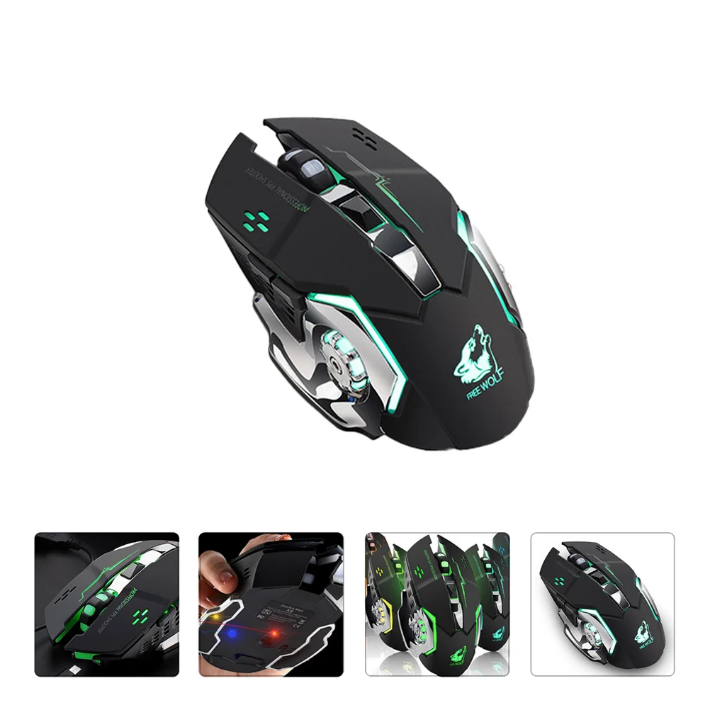 

1Pc Wireless Gaming USB Cahrging High Performance Optical