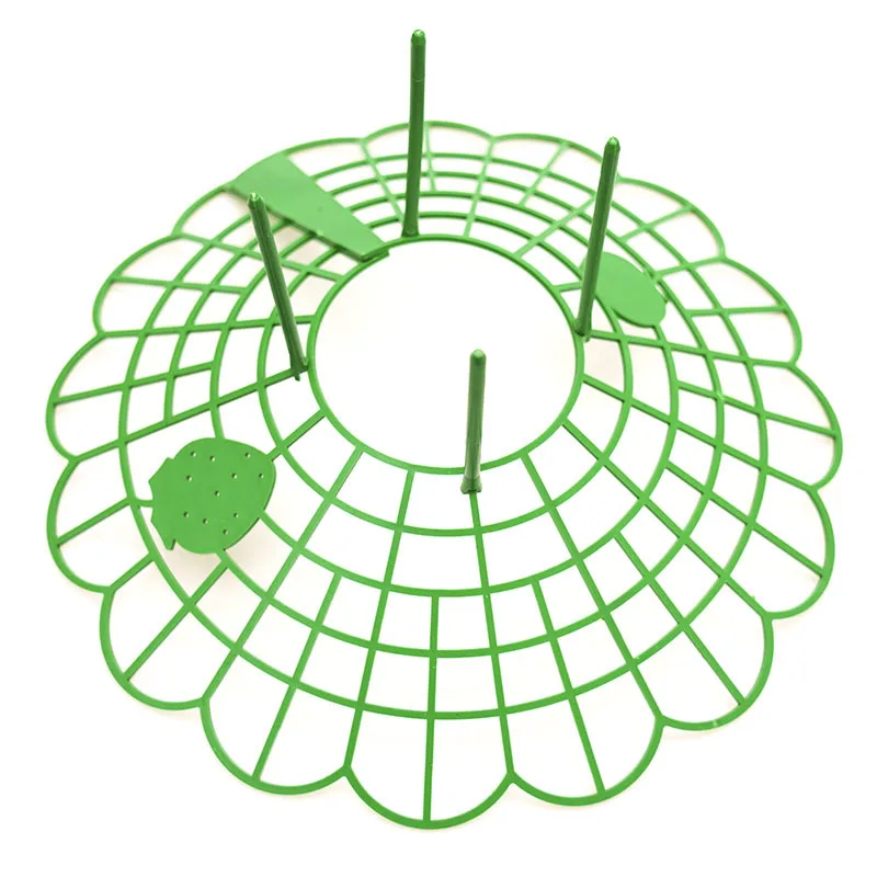 5101520pcs strawberry stand frame holder green climbing trellis home garden vine pillar lightweight plant fruit support free global shipping