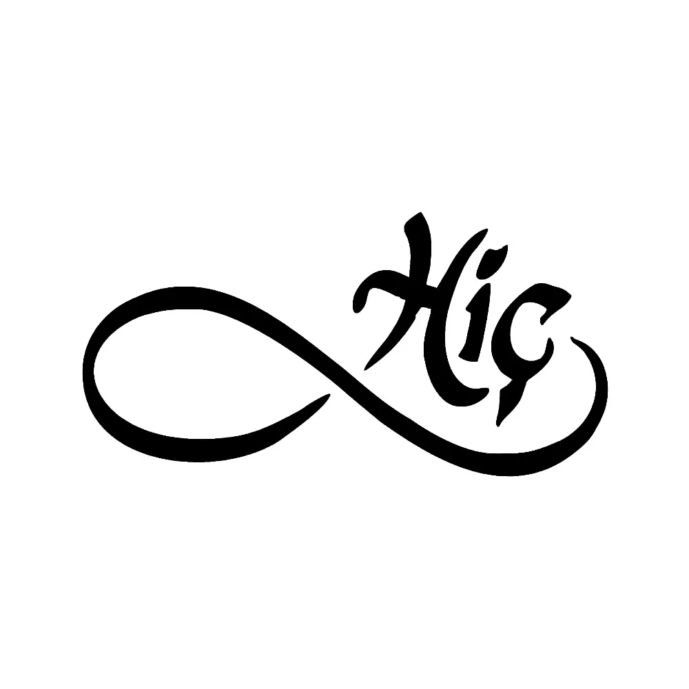 

No Write Calligraphy Sticker Sticker 17CM