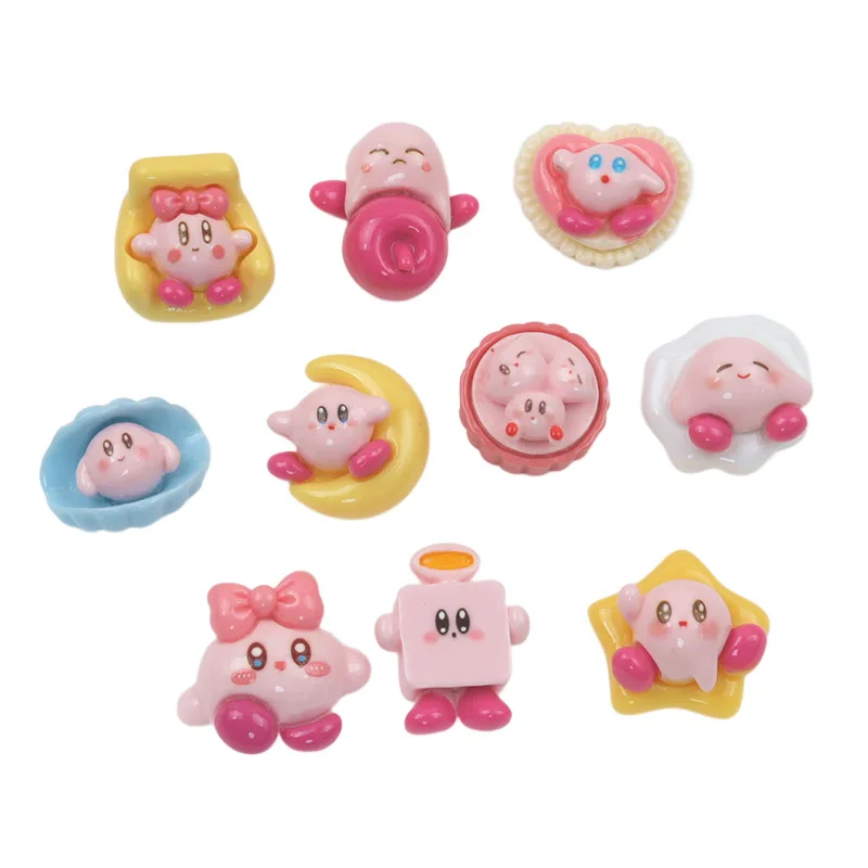 

Anime Kawali Kirby Phone Case Diy Accessories Hair Clip Handmade Materials Originality Cute Kids Toys Birthday Gift For Girls