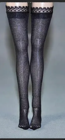 Коллекция 1/6 года, Женский солдат, сексуальная юбка, Лолита, сетчатая тонкая юбка, Гольфы выше колена, для модели экшн-фигурки 12 дюймов