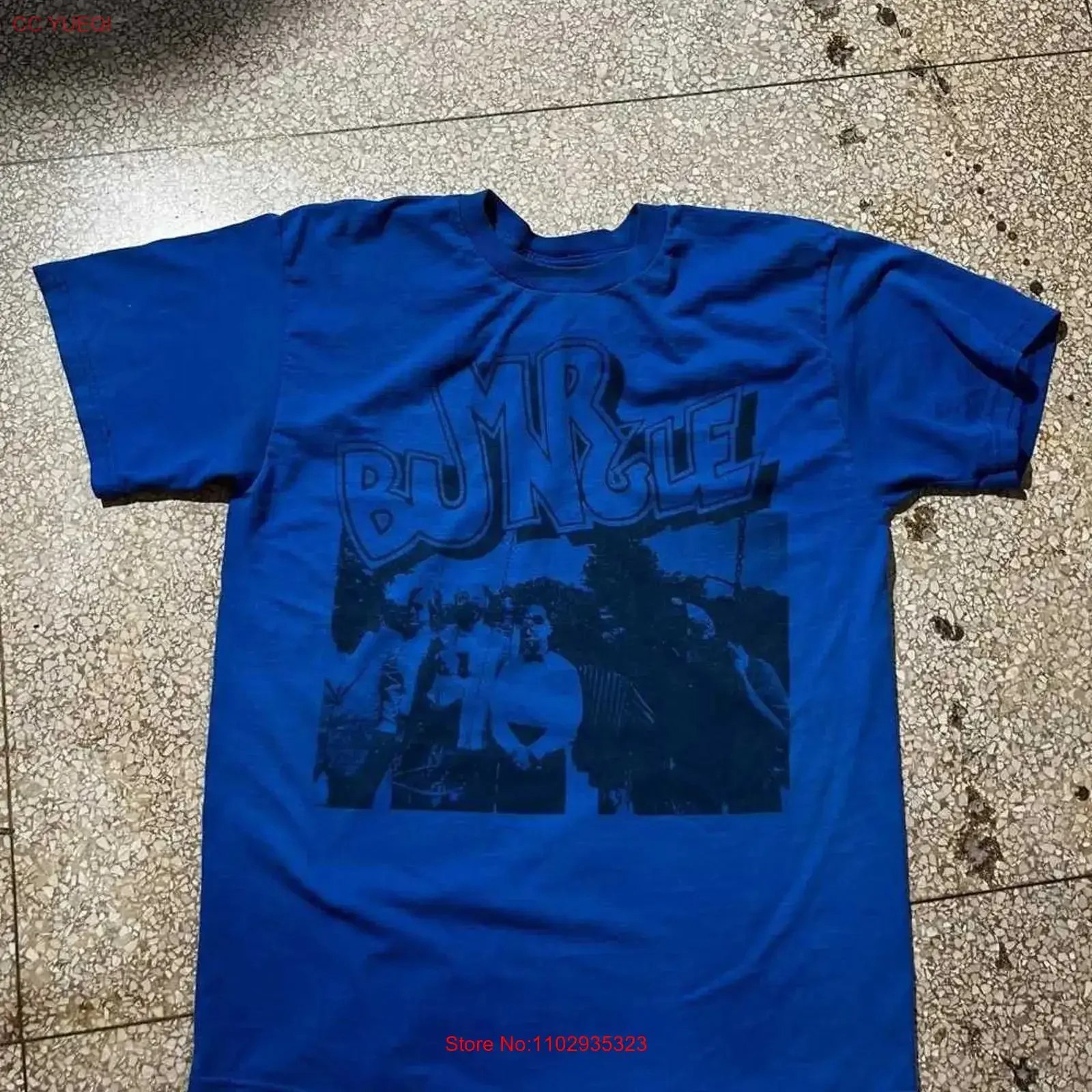 Фото Футболка Mr Bungle Band в королевском стиле, размеры S-5XL, UR303, винтажная, мягкая, с эффектом потертости, для повседневной носки, модная уличная одежда, мужская, дышащая. №1