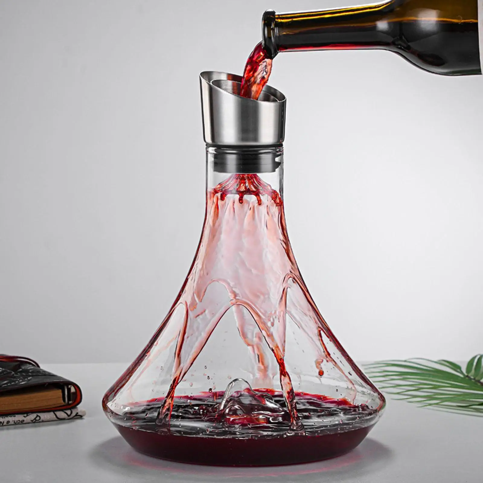 

Wine Decanter Champagne Dispenser Drinkware Wine Carafe for Bar Restaurant